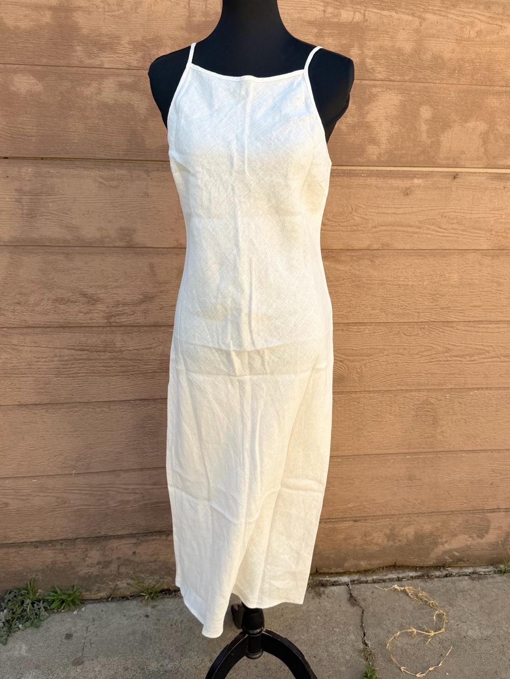 James Perse linen midi dress